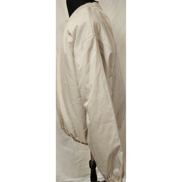 PGA Tour Men's XL Beige Golf Pullover Long Sleeve V Neck Windbreaker Jacket - Picture 6 of 12